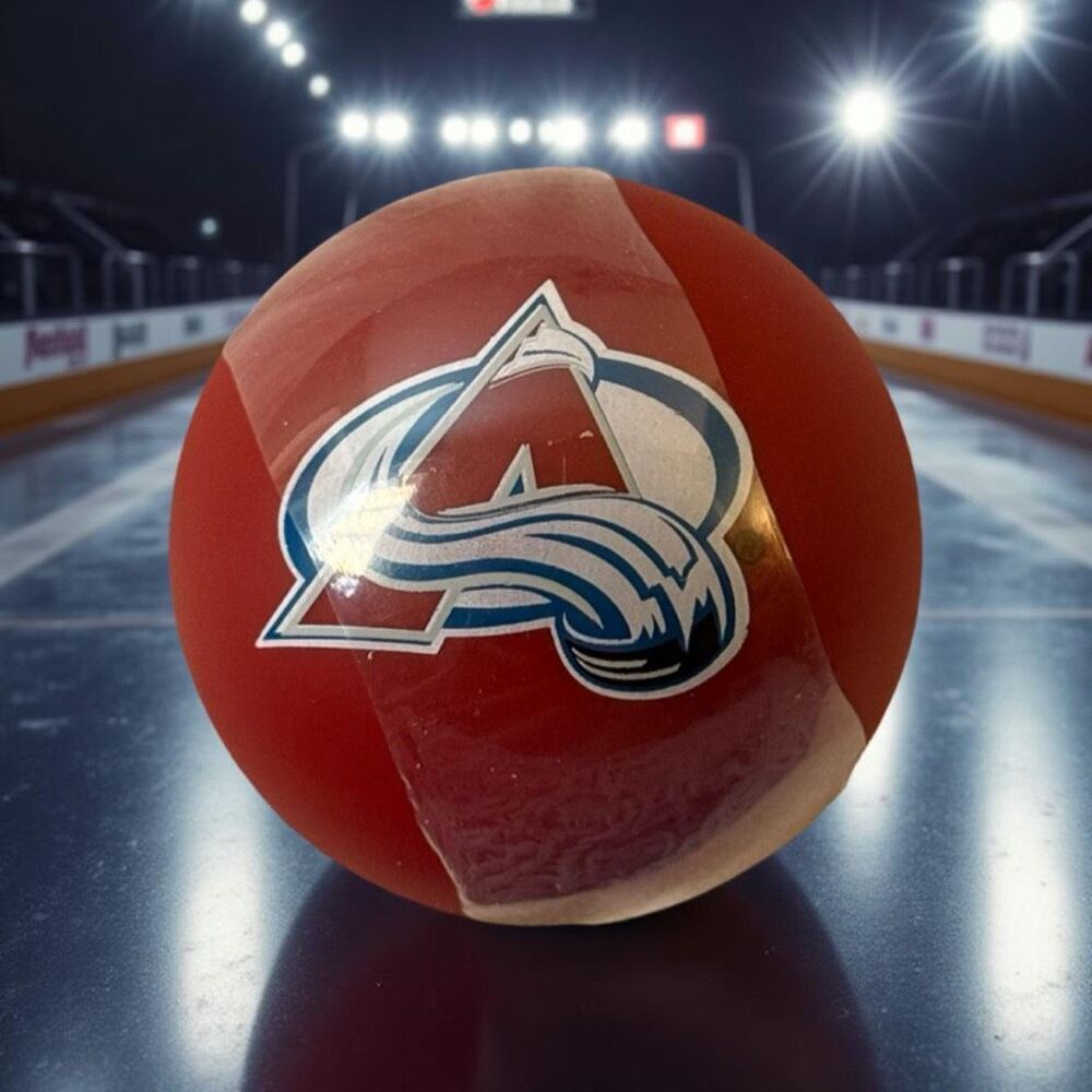 Franklin Colorado Avalanche Franklin Shot Zone Mini Hockey Replacement Ball B22